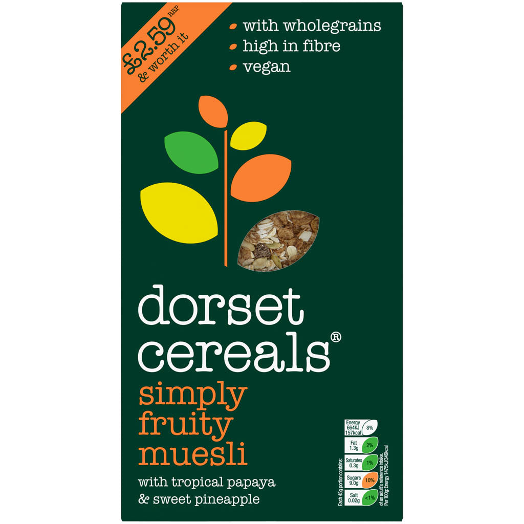 Dorset Cereals - Simply Fruity Muesli 410g PMP2.59