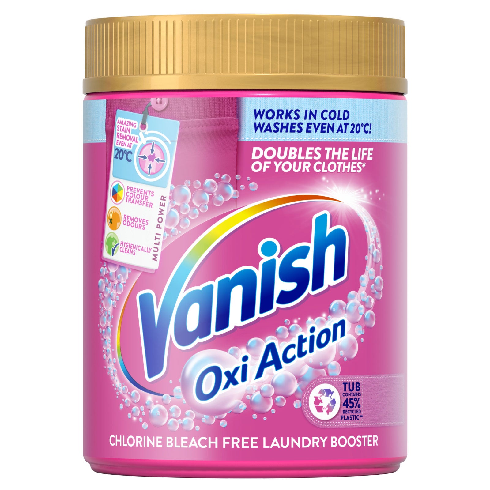 Vanish Gold Oxi Action stain remover powder 470g