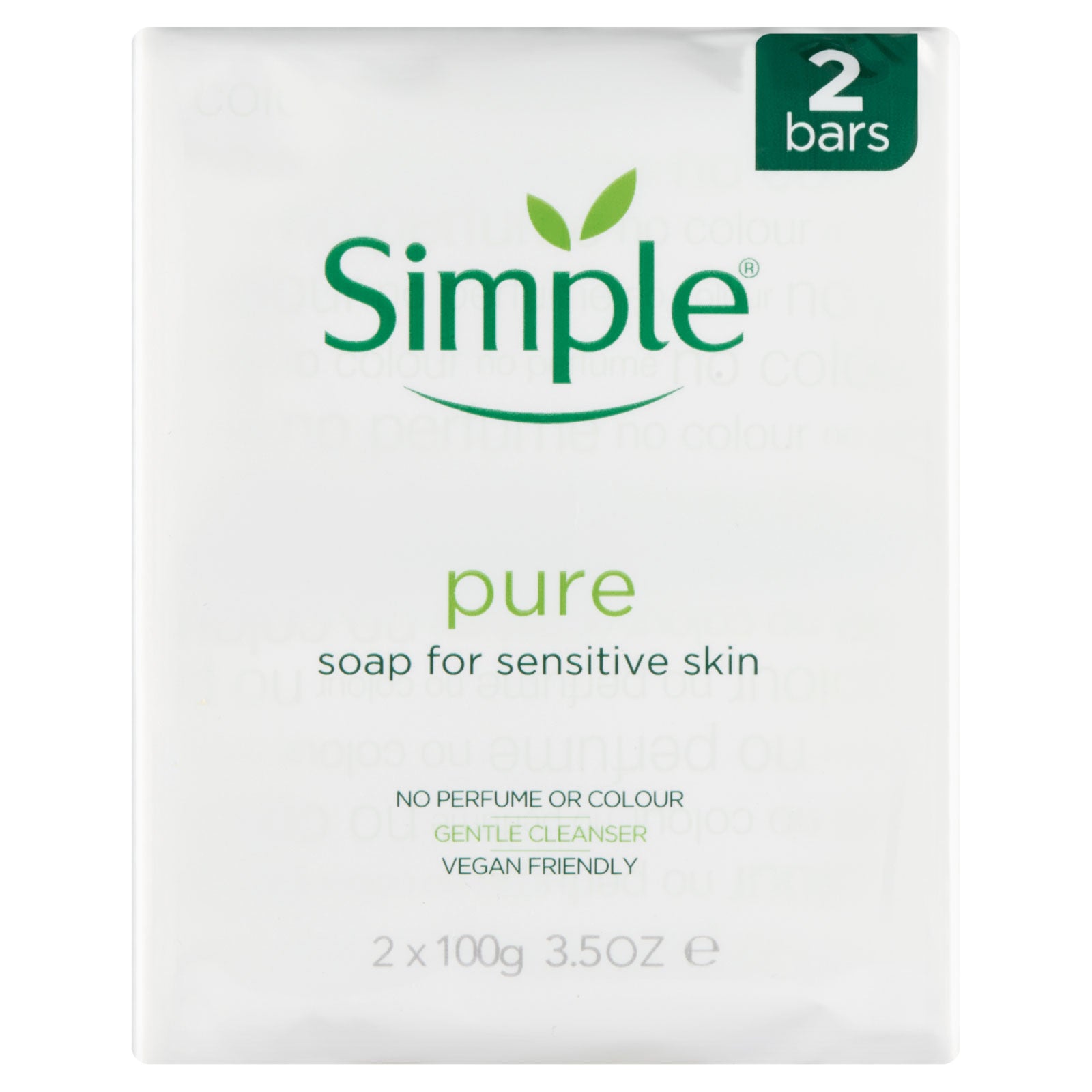 Simple Soap Cleansing Twinpack New