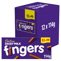 Cadbury Fingers 114g