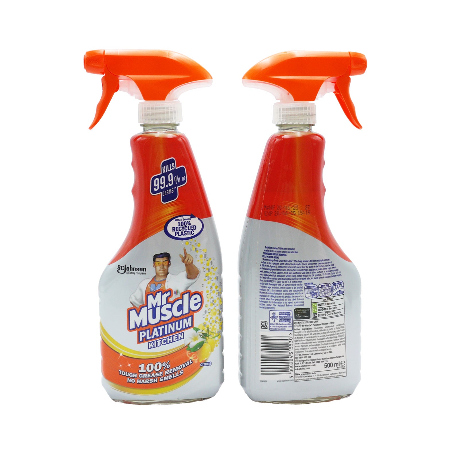 MR MUSCLE ADV PLATINUM TRIGGER KITCHEN 500ml