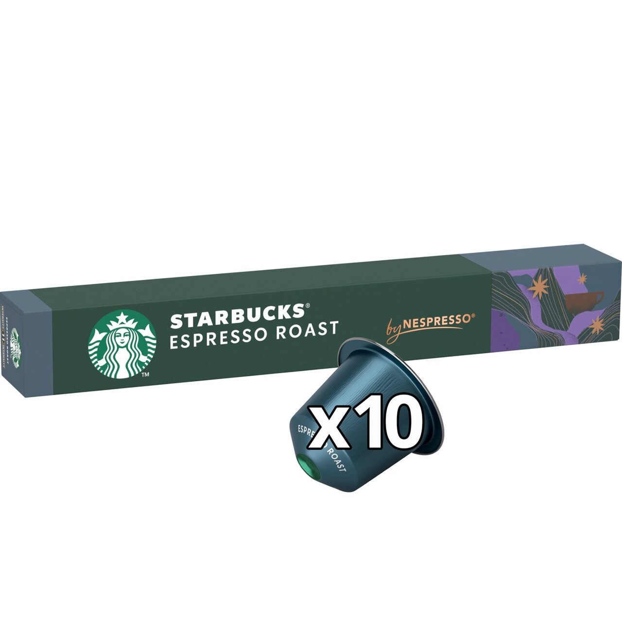 Starbucks Nespresso Dark Espresso Pods 10pk