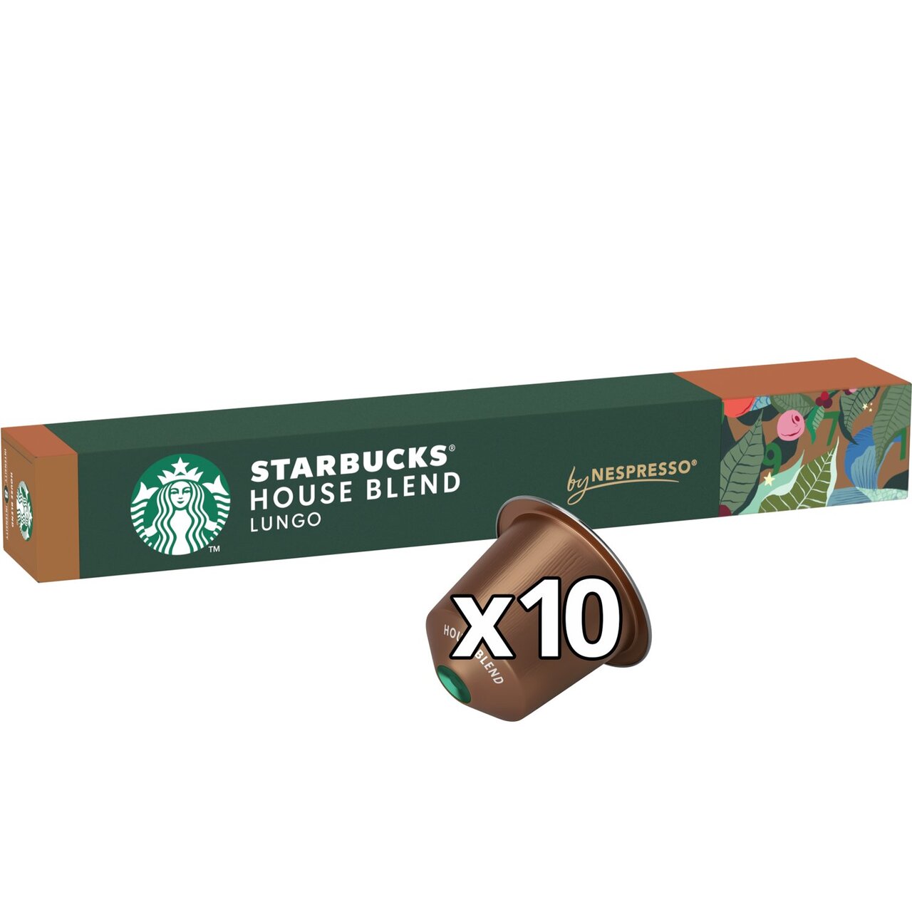 Starbucks Nespresso Medium House Blend 10 x 57g [120]