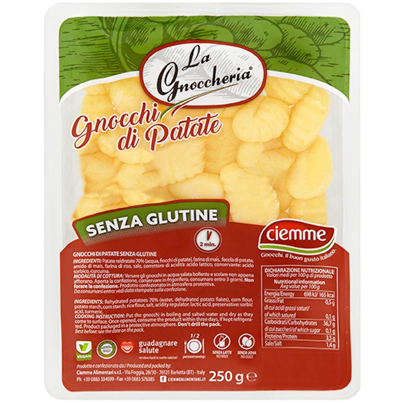 Ciemme Gluten Free Gnocchi 250g