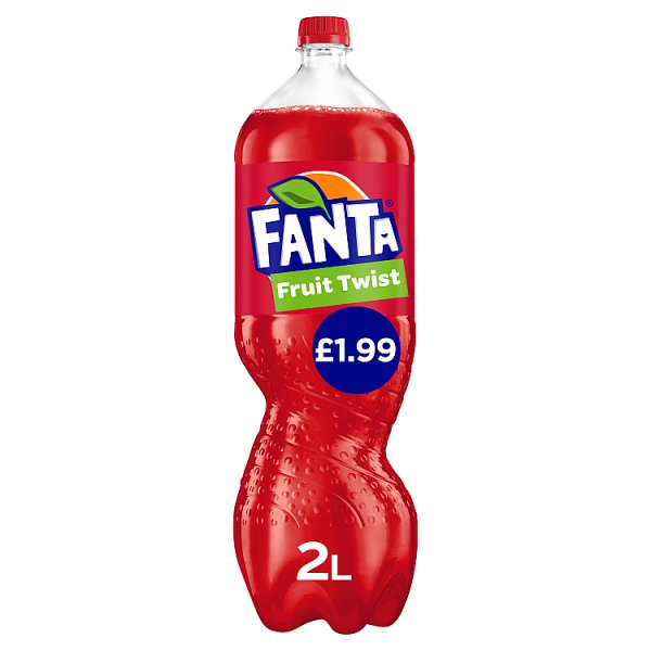 BULK Fanta Fruit Twist 2Ltr x6