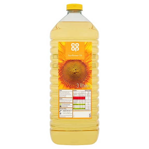 Co Op Sunflower Oil 3l