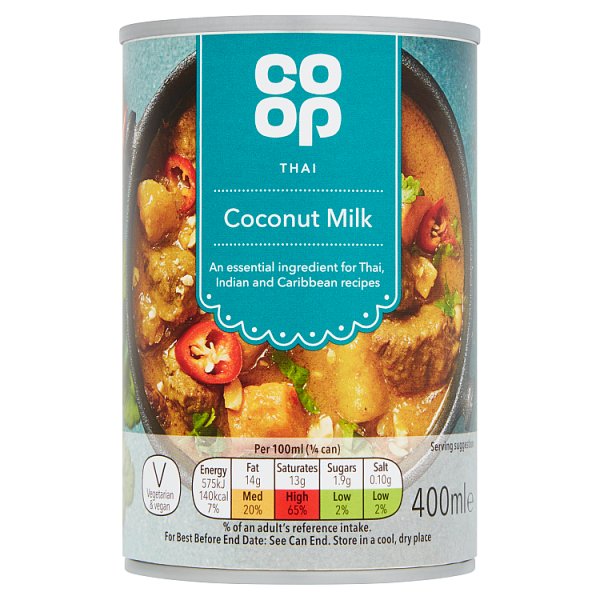 Co Op Loved By Us Coconut Milk 400ml