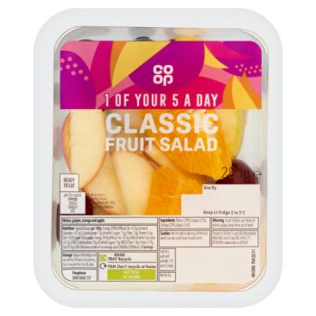 Coop Classic Fruit Salad 280g