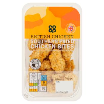 Co Op Southern Fried Chicken Bites 162g