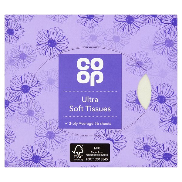 CO OP COSMETIC TISSUES 3PLY