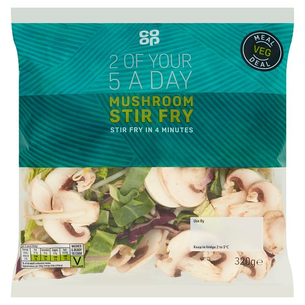 Co op Mushroom Stir Fry - 320g