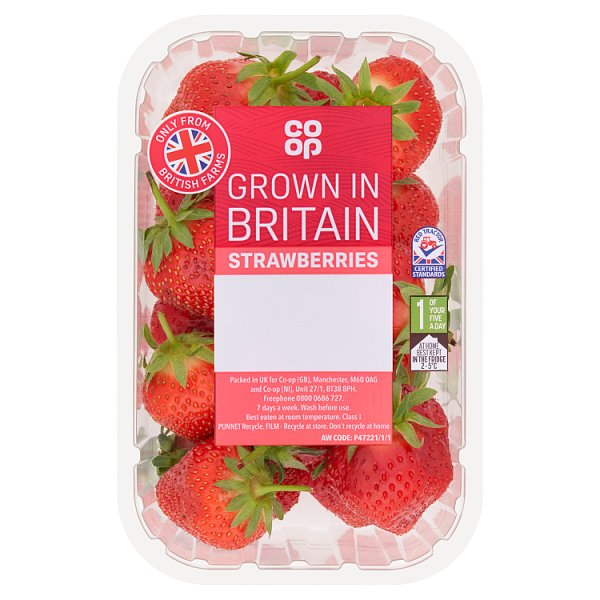 Co Op Strawberry Punnet 341g.