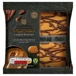 Co Op Irresistible Butterscotch Brownies 4pack