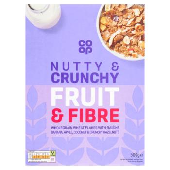 Co Op Fruit and Fibre 500g
