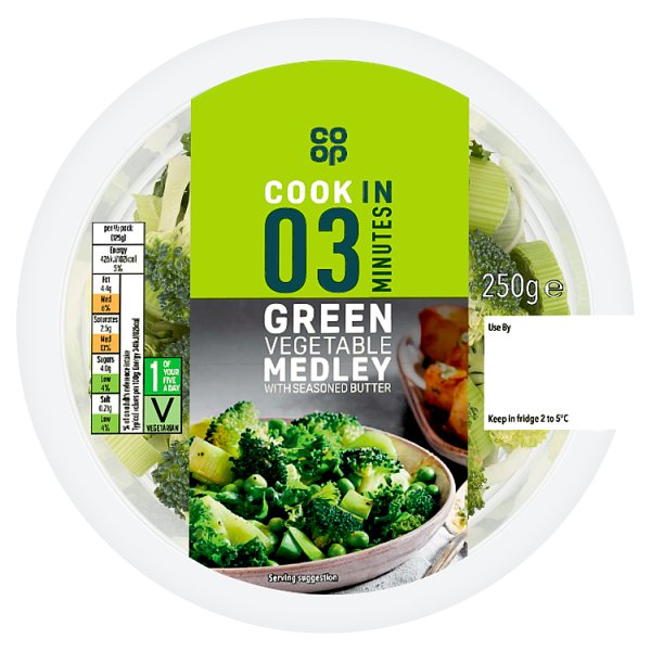 Co Op Green Vegetable Medley