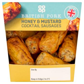 Co Op Honey & Mustard Cocktail Sausages 225g