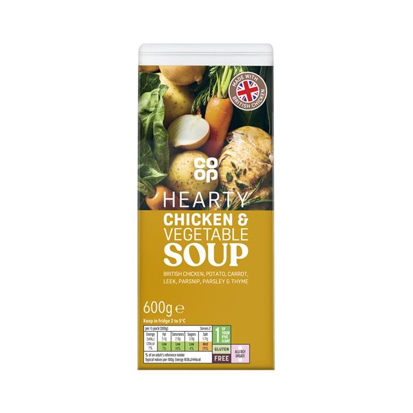 CO OP CHICKEN & VEGETABLE SOUP