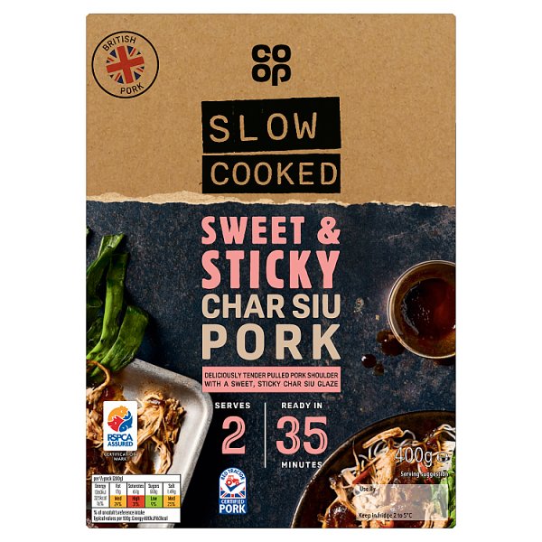 Coop Char Sui Pork Shoulder 400g