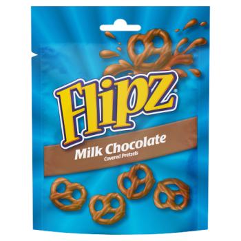 Flipz Milk Choc Pretzels 90g