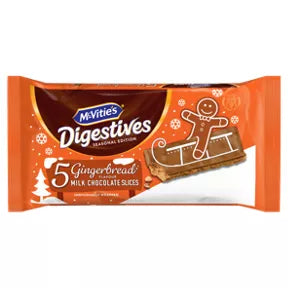 McVities Digestive Gingerbread Slices 5pk