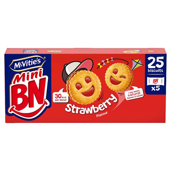 McVitie's BN Minis Strawberry 5pk *