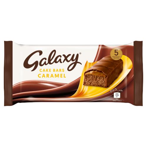 McVitie's Galaxy Caramel Cake Bars 5pack