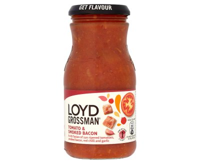 Lloyd Grossman Tomato & Smoked Bacon Sauce 350g