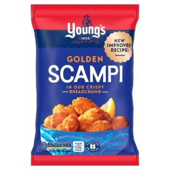 Youngs Formed Scampi 220g