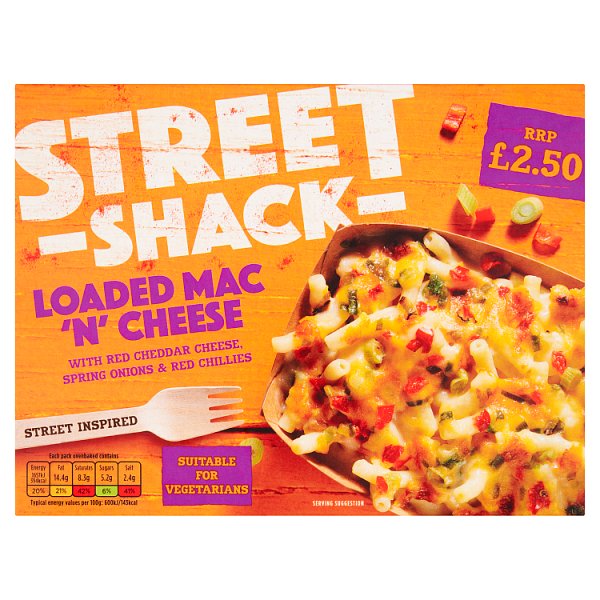 Street Shack Loaded Mac n Cheese PM Â£2.50