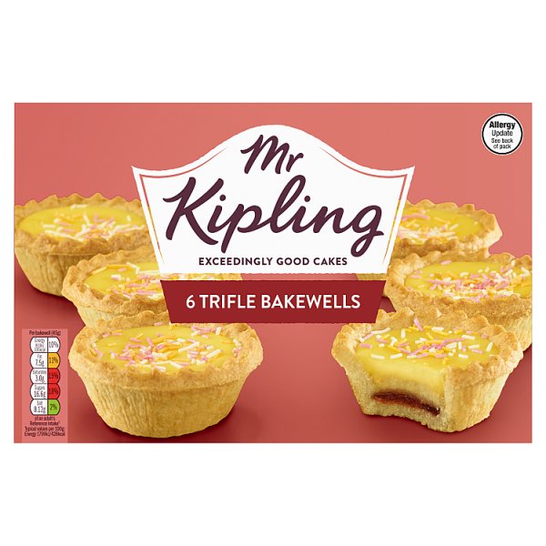 Mr Kipling Trifle Bakewells 6pk