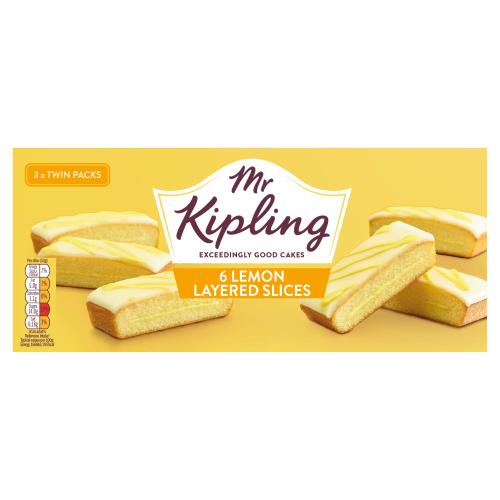 Mr Kipling Lemon Slices 6pack