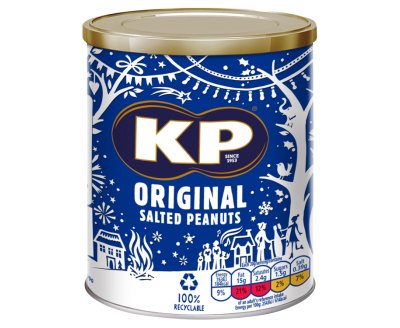 *KP Original Salted Peanuts Tin 375g