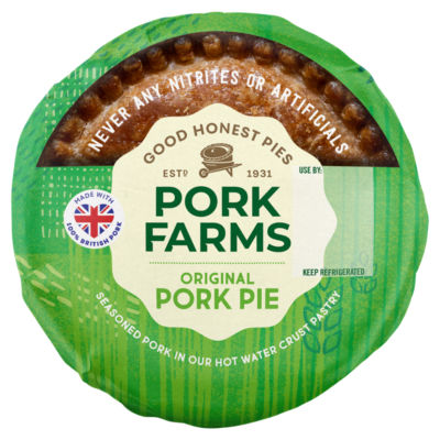 Pork Farms Original Medium Pork Pie 295g