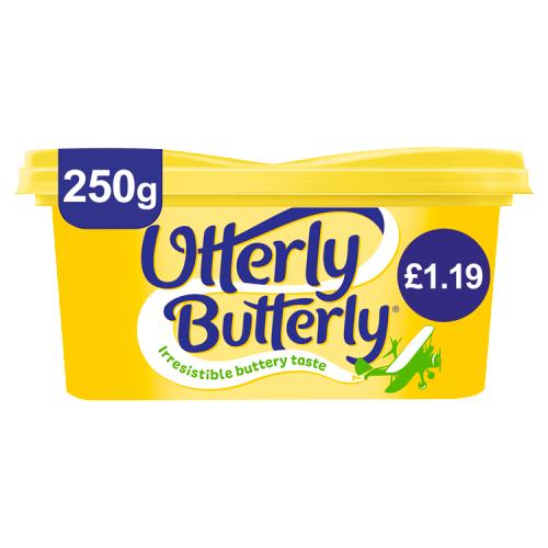 Utterly Butterly Spread 250g PMP Â£1.19