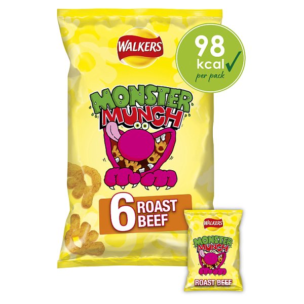 Monster Munch Roast Beef 6pk