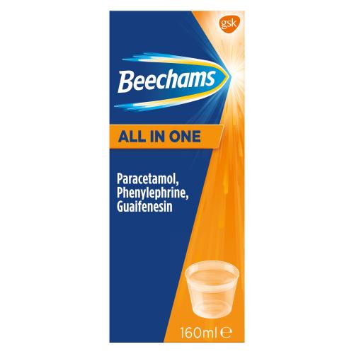 BEECHAMS GSL ALL-IN-1 COLDFLU 160ML