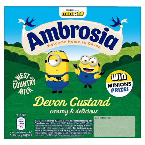 Ambrosia Custard Pots 4pack