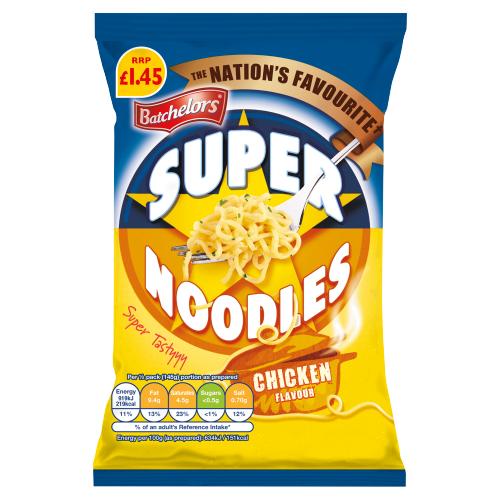 Batchelors Super Noodles Chicken Flavour 90g PMP1.45