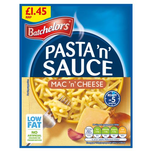 Batchelors Pasta N Sauce Mac & Cheese 99g PMP1.45