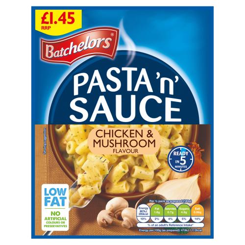 Batchelors Pasta N Sauce Chicken & Mushroom 99g PMP1.45