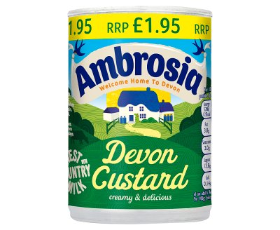 Ambrosia Devon Custard Tin 400g PM1.95