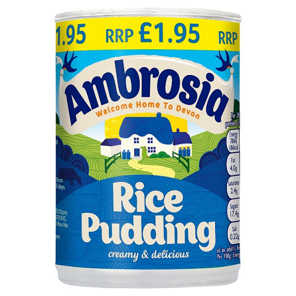 Ambrosia Rice Pudding PMP1.95