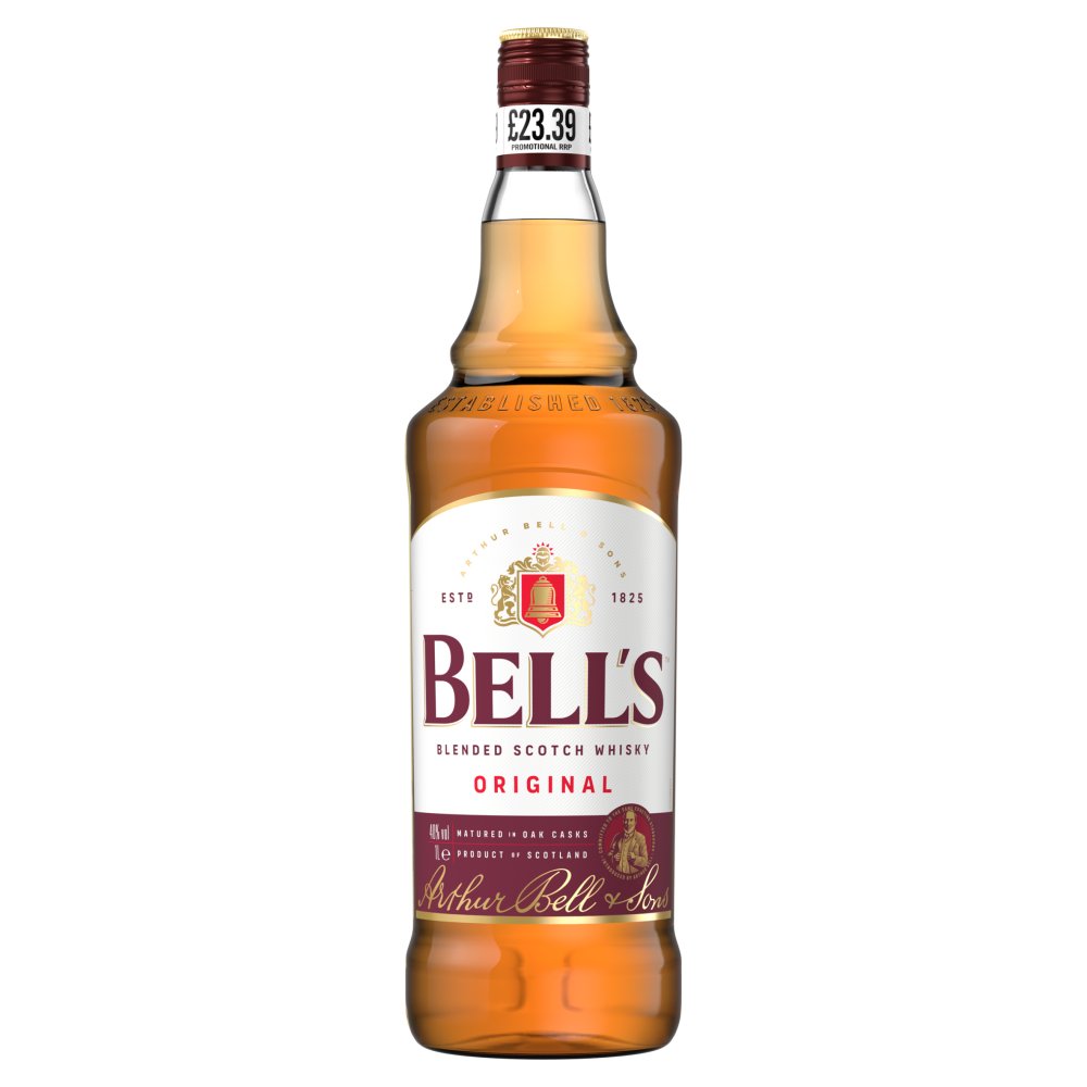 Bells Scotch Whisky 1L PM 23.39