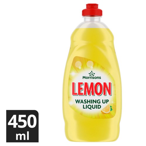 Morrisons Washing Up Liquid Lemon 450ml