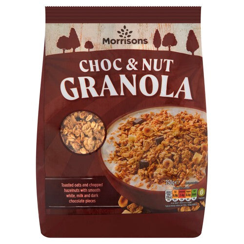 Morrrisons Chocolate & Nut Granola 750g