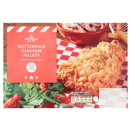 Morrisons 4 Buttermilk Fillets 400g