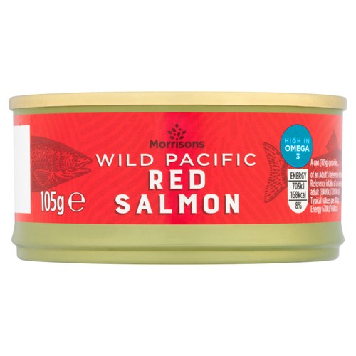 Morrisons Wild Pacific Red Salmon 105g