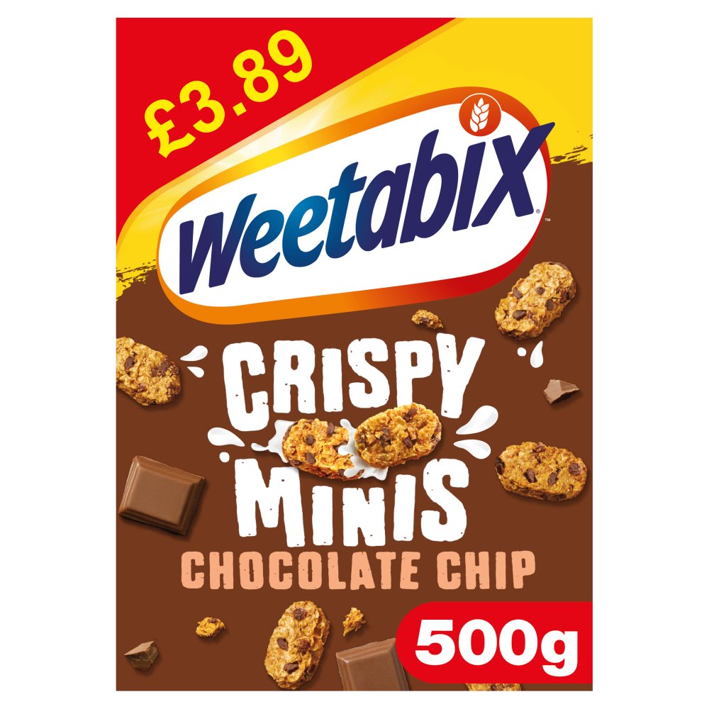 Weetabix Crispy Minis Chocolate Chip 500g PMP3.89