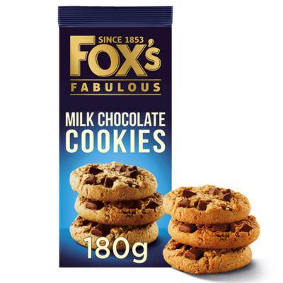 Foxs Milk Choc Chunk Cookie 180g