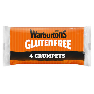 Warburtons GF Crumpets 4 Pack